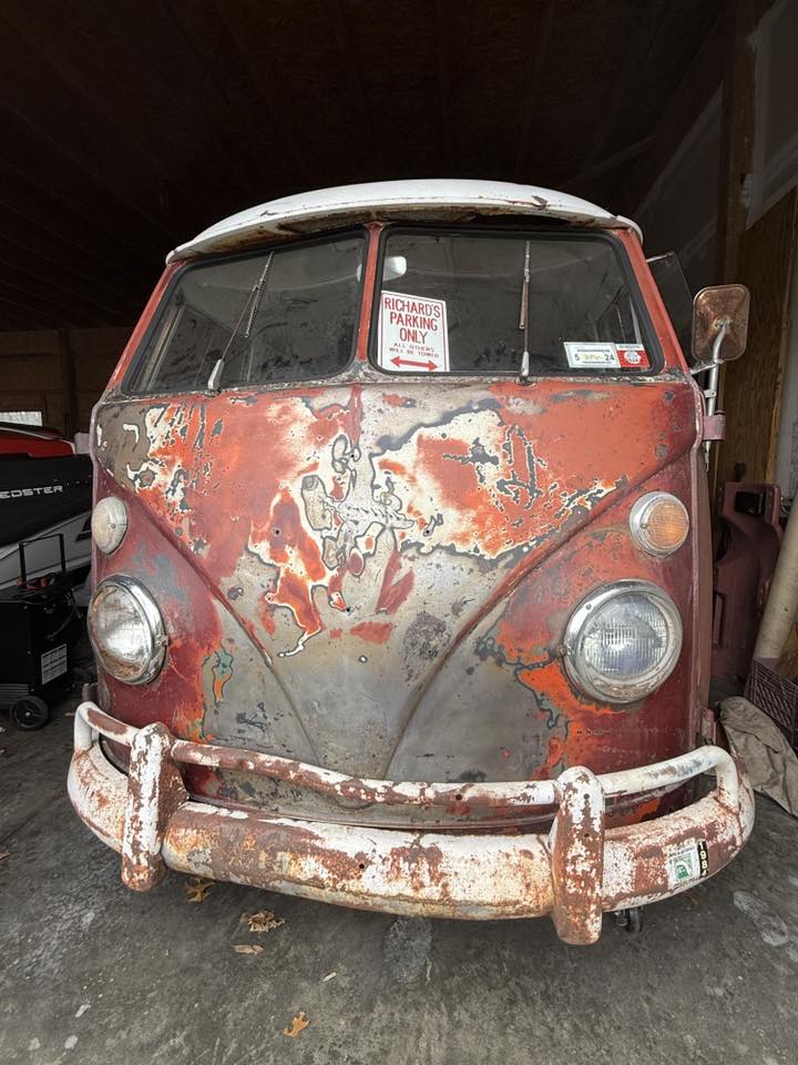 Penny, a 1966 Volkswagen Microbus Deluxe 13-window owned by Richard Gladys